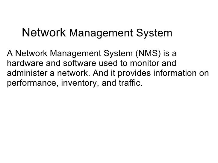 Network Management System Pdf